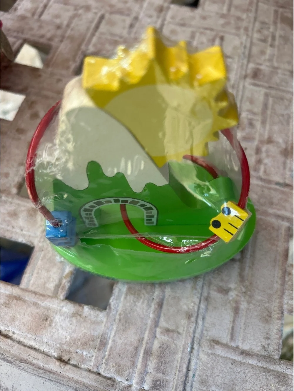 Wooden Mountain and Sun Bead Maze Toy for Kids